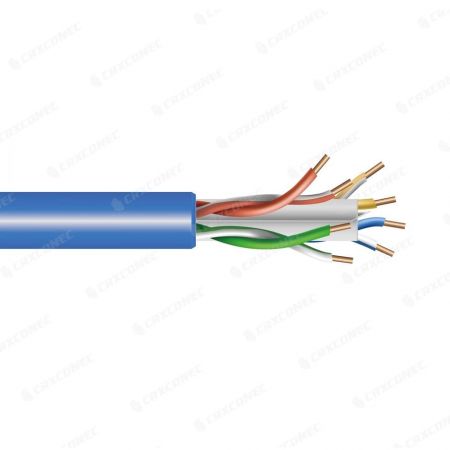 PRIME PVC bevonatú Cat6A pajzs nélküli tömeges LAN kábel vezeték